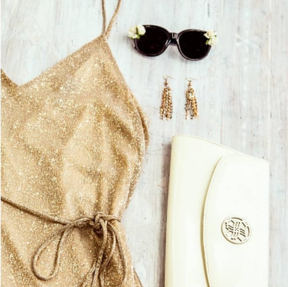 Gold sparkly Dress